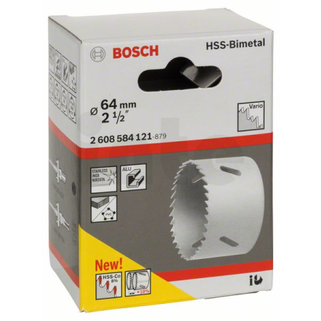 BOSCH Děrovka HSS-bimetal pro standardní adaptér 2608584121