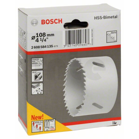 BOSCH Děrovka HSS-bimetal pro standardní adaptér 2608584135
