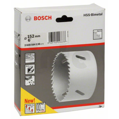BOSCH Děrovka HSS-bimetal pro standardní adaptér 2608584138