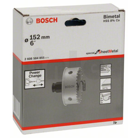BOSCH Pilová děrovka Sheet Metal na tabulový plech 2608584855