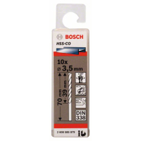 BOSCH Vrtáky do kovu HSS-Co, DIN 338, 10 ks 2608585879