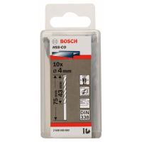 BOSCH Vrtáky do kovu HSS-Co, DIN 338, 10 ks 2608585880