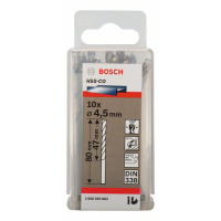BOSCH Vrtáky do kovu HSS-Co, DIN 338, 10 ks 2608585883