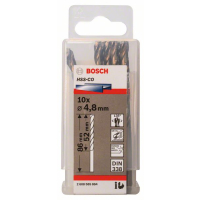 BOSCH Vrtáky do kovu HSS-Co, DIN 338, 10 ks 2608585884