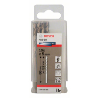 BOSCH Vrtáky do kovu HSS-Co, DIN 338, 10 ks 2608585885