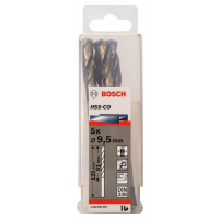 BOSCH Vrtáky do kovu HSS-Co, DIN 338, 5 ks 2608585897
