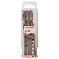 BOSCH Vrtáky do kovu HSS-Co, DIN 338, 5 ks 2608585900