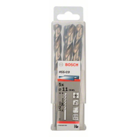 BOSCH Vrtáky do kovu HSS-Co, DIN 338, 5 ks 2608585901