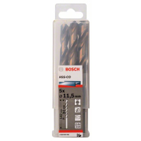 BOSCH Vrtáky do kovu HSS-Co, DIN 338, 5 ks 2608585902