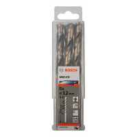 BOSCH Vrtáky do kovu HSS-Co, DIN 338, 5 ks 2608585903