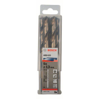 BOSCH Vrtáky do kovu HSS-Co, DIN 338, 5 ks 2608585905