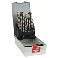 BOSCH 25dílná sada spirálových vrtáků do kovu HSS-G, ProBox, DIN 338, 135° 1–13 mm 2608587017