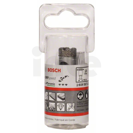 BOSCH Diamantové vrtáky pro vrtání za sucha Dry Speed Best for Ceramic 2608587113