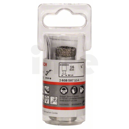 BOSCH Diamantové vrtáky pro vrtání za sucha Dry Speed Best for Ceramic 2608587114