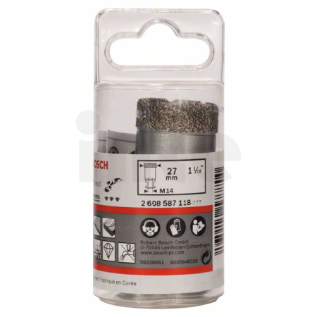 BOSCH Diamantové vrtáky pro vrtání za sucha Dry Speed Best for Ceramic 2608587118