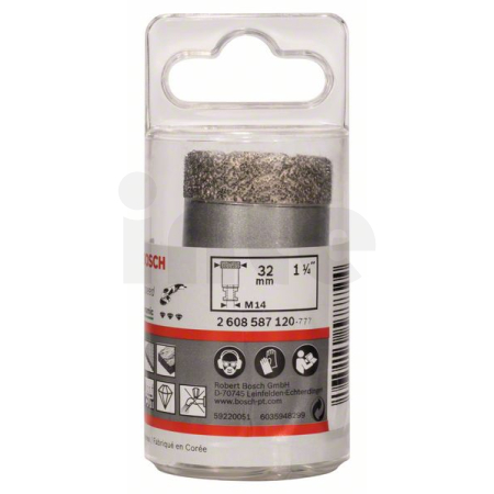 BOSCH Diamantové vrtáky pro vrtání za sucha Dry Speed Best for Ceramic 2608587120