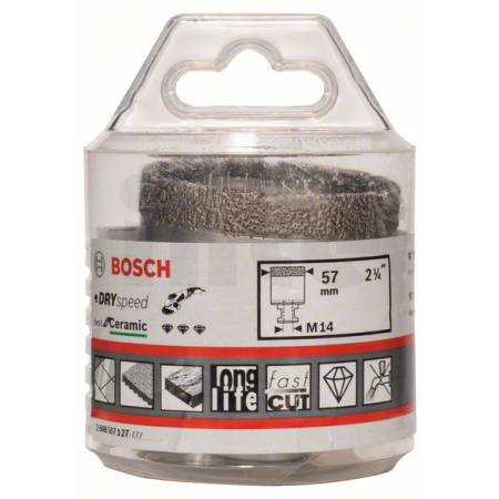 BOSCH Diamantové vrtáky pro vrtání za sucha Dry Speed Best for Ceramic 2608587127