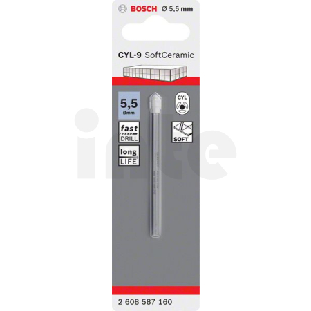 BOSCH Vrták na dlaždice CYL-9 Ceramic 2608587160