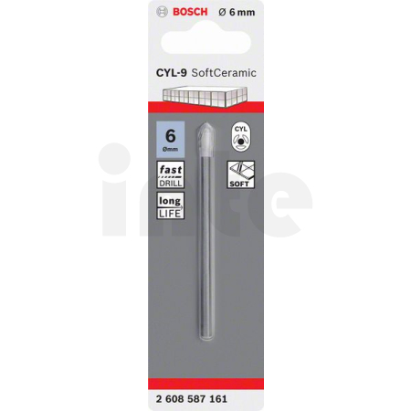 BOSCH Vrták na dlaždice CYL-9 Ceramic 2608587161