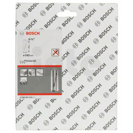 BOSCH Diamantová vrtací korunka pro vrtání za sucha G 1/2" 2608587334
