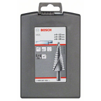 BOSCH 3dílná sada stupňovitých spirálových vrtáků HSS 4-12/4-20/6-30 2608587426