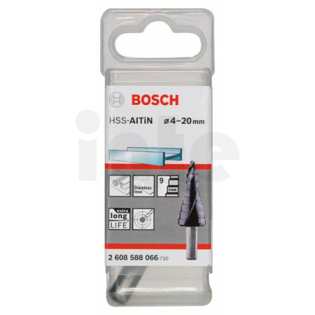 BOSCH Stupňovitý vrták HSS-AlTiN 2608588066