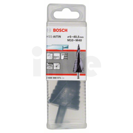BOSCH Stupňovitý vrták HSS-AlTiN 2608588071