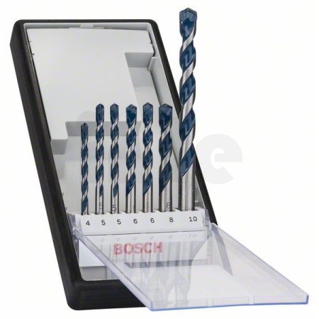 BOSCH 7dílná sada spirálových vrtáků do betonu CYL-5, Robust Line, 4–10 mm 2608588167