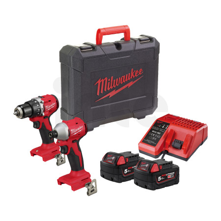 MILWAUKEE M18™ kompaktní bezuhlíková sada nářadí 4933492830