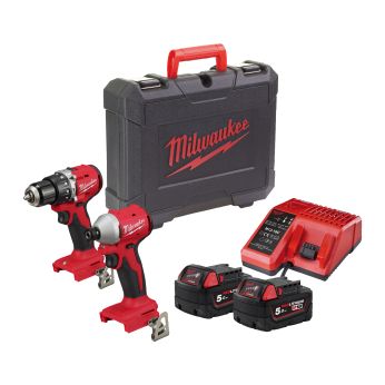 MILWAUKEE M18™ kompaktní bezuhlíková sada nářadí 4933492830