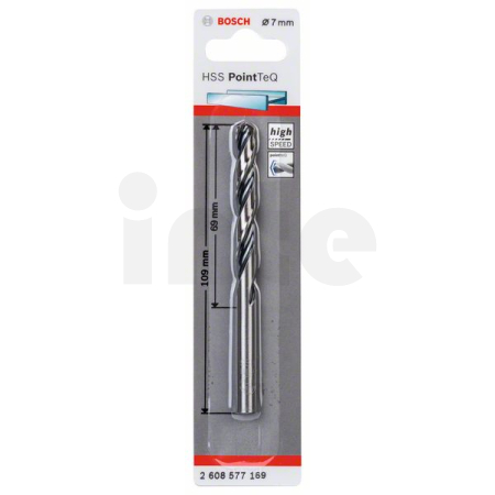 BOSCH Spirálový vrták HSS PointTeQ 7,0 mm 2608577169