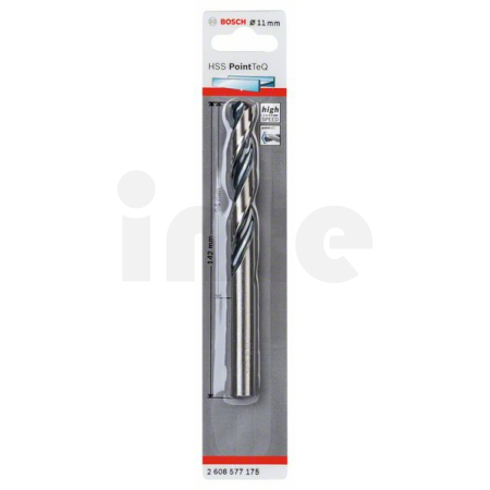 BOSCH Spirálový vrták HSS PointTeQ 11,0 mm 2608577175