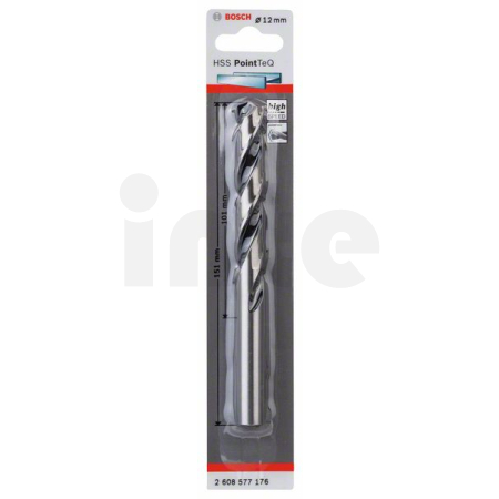 BOSCH Spirálový vrták HSS PointTeQ 12,0 mm 2608577176