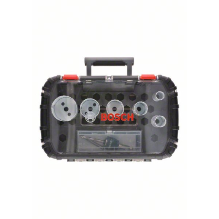 BOSCH Elektrikářská souprava 1 Progressor for Wood and Metal, 9 kusů 2608594187