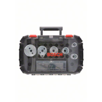 BOSCH Elektrikářská souprava 1 Progressor for Wood and Metal, 9 kusů 2608594187