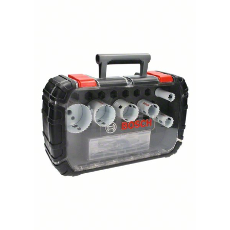 BOSCH Elektrikářská souprava 1 Progressor for Wood and Metal, 9 kusů 2608594187