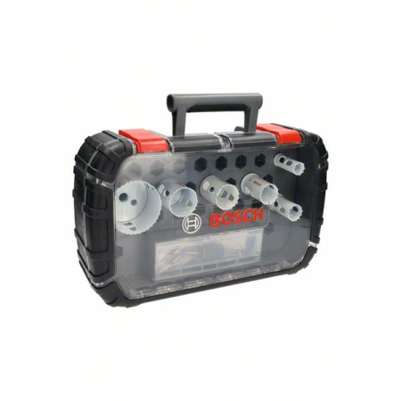 BOSCH 9dílná elektrikářská souprava 2 Progressor for Wood and Metal 2608594191