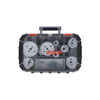 BOSCH Elektrikářská souprava 2 Progressor for Wood and Metal, 11 kusů 2608594194