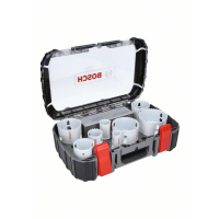 BOSCH Elektrikářská souprava 2 Progressor for Wood and Metal, 11 kusů 2608594194