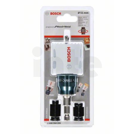 BOSCH Startovací sada děrovky Progressor O 51 mm 2608594299