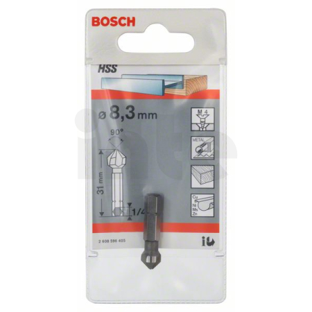 BOSCH Kuželovitý záhlubník 2608596405