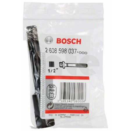 BOSCH Adaptér SDS plus na vnějším čtyřhranu 1/2" 2608598037