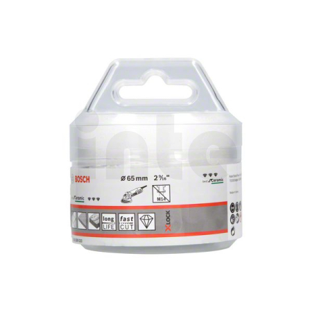 BOSCH Diamantový vrták Dry Speed Best for Ceramic systému X-LOCK, 65×35 2608599020