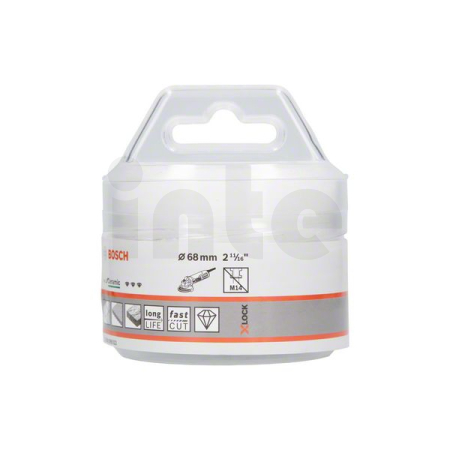 BOSCH Diamantový vrták Dry Speed Best for Ceramic systému X-LOCK, 68×35 2608599022