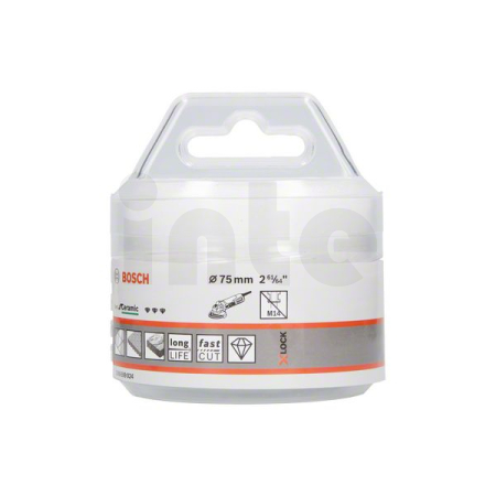BOSCH Diamantový vrták Dry Speed Best for Ceramic systému X-LOCK, 75×35 2608599024