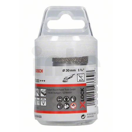 BOSCH Diamantový vrták Dry Speed Best for Ceramic systému X-LOCK, 30×35 2608599033