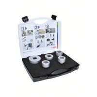 BOSCH Sada diamantových vrtáků DrySpeed systému X-LOCK 20/25/35/51/68 mm 2608599037