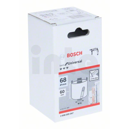 BOSCH Diamantová vrtací korunka na zásuvky 2608599047