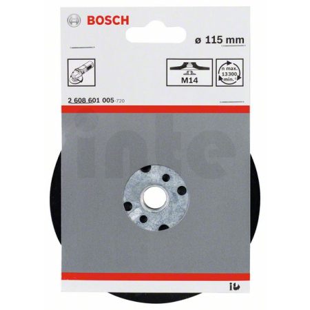 BOSCH Opěrný talíř Standard M14 115 mm 2608601005