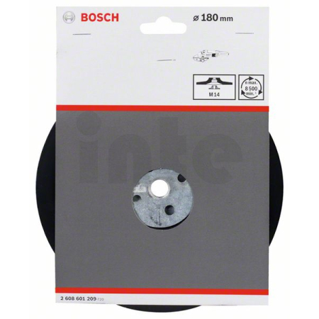 BOSCH Opěrný talíř Standard M14 180 mm 2608601209